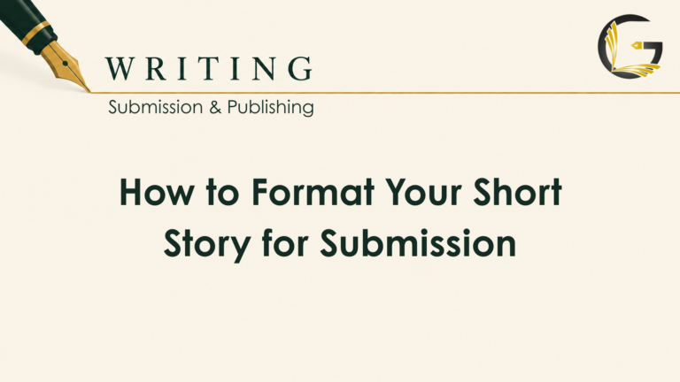 How to Format Your Short Story for Submission